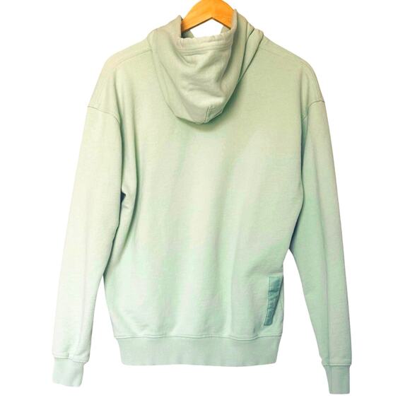 Scotch & Soda Men’s Organic Cotton Hoodie Kangaroo Pouch Size S Light Green - Picture 3 of 8